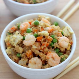 Shrimp Fried Quinoa