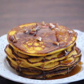 Quinoa Pumpkin Pancakes