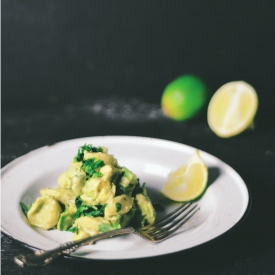 Cheddar, Avocado Lime Pasta