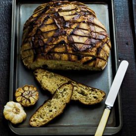 Roasted Garlic and Parmesan Bread