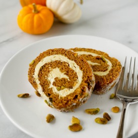 Pumpkin-Pistachio Roll