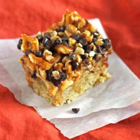 Caramel Apple Cookie Bars