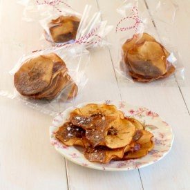 Salted Caramel Apple Chips