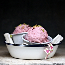 Plum Ice Cream for Pinktober