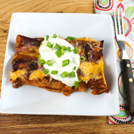 Colorado Chicken Enchiladas