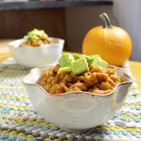 Slow Cooker Pumpkin Chili