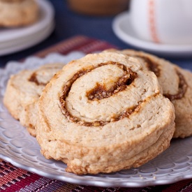 Pumpkin Butter Pecan Scones