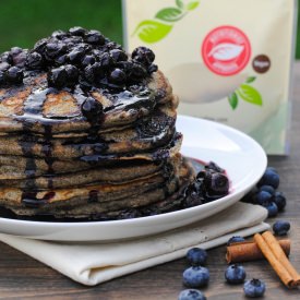 Blueberry Almond Pancakes