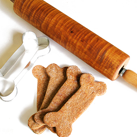 Pumpkin Peanut Butter Dog Treats