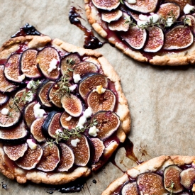 Fig Tarts with Herbs & Honey