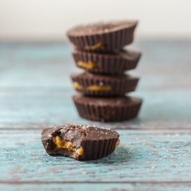 Pumpkin Apple Chocolate Cups