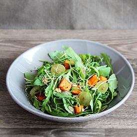 Roasted Pumpkin Arugula Salad