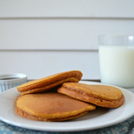 Whole Wheat Pumpkin Pancakes