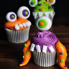 D.I.Y Monster Cupcakes