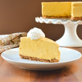 No Bake Pumpkin Cheesecake