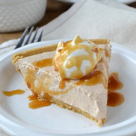 No Bake Apple Cider Cheesecake