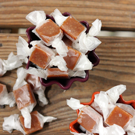 Apple Cider Maple Caramels