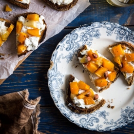 Butternut Squash Tartines