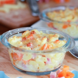 Pasta Gratin with Carrots