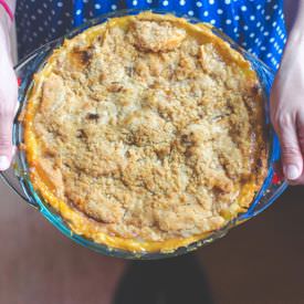 Apple Crumble Pie