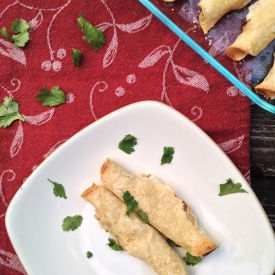 Creamy Chicken Taquitos