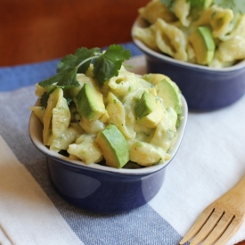 Cheddar with Avocado, Lime, & Pasta