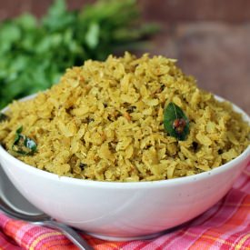 Coriander Poha