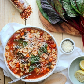 Chickpea Tomato Minestrone