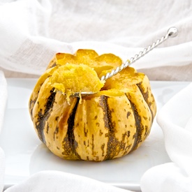 Roasted Sweet Dumpling Squash