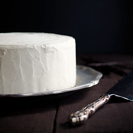 Cardamom Vanilla Bean Layer Cake