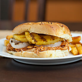 Hawaiian BBQ Chicken Sandwich