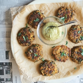 Spaghetti Squash Cakes