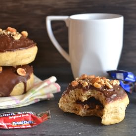 Baked Molasses Doughnuts