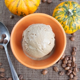 Pumpkin Spice Coffee Ice Cream