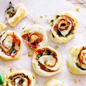 Chorizo and Ricotta Puff Roll