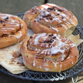 Pumpkin and Cinnamon Buns