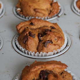 Vegan, Gluten-Free Pumpkin Muffins