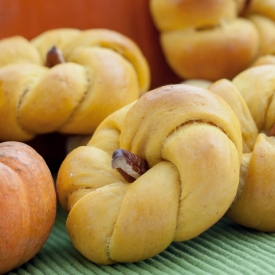 Savory Pumpkin Rolls