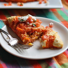 Chicken Enchilada Empanadas