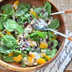 Spinach Salad with Mandarine Orange