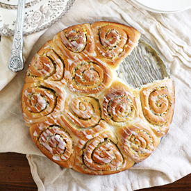 Meyer Lemon Poppy Seed Sweet Rolls