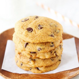 Pumpkin Chocolate Chip Cookies