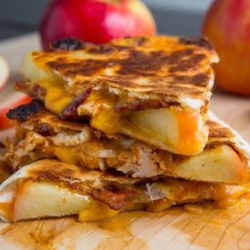 BBQ Chicken & Apple Quesadillas