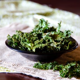 Zesty Baked Kale Chips