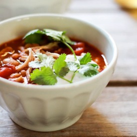 Slow Cooker Chicken Chili