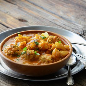 Smoky Roasted Cauliflower Soup