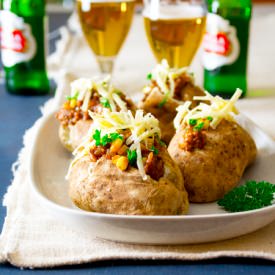 Shepherd’s Pie Loaded Baked Potato