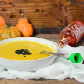 Sriracha Pumpkin Soup