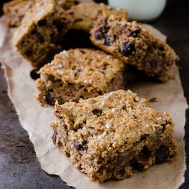 Chocolate Chip Cake Bars (GF)