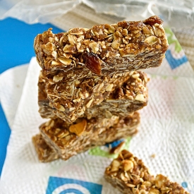 Almond-Butter Granola Bars